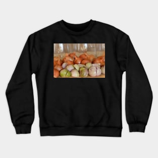 Allium cepa (Aggregatum Group)  &#39;Red Sun&#39;  Shallots Crewneck Sweatshirt